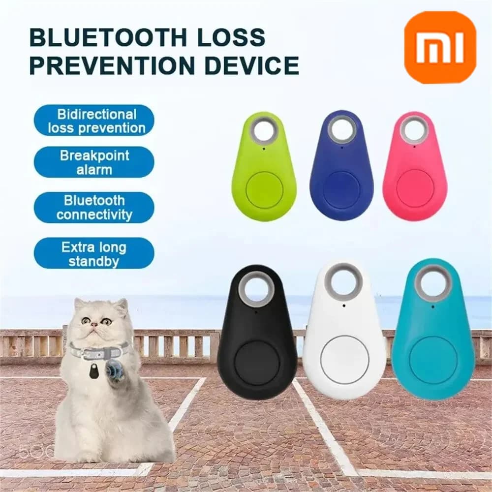 XIAOMI Mini Smart Portable Finder Bluetooth GPS Anti-lost Tag Tracker Locator Device For Children Wallet Pet Anti Loss Location