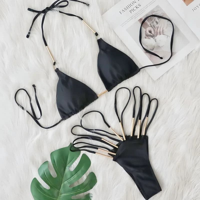 Summer Sexy Bikinis Swimsuits Women's Swimwear Push Up Female Beach Swimming Wear Bathing Suits Brazilian Bikini Set Pool Bather