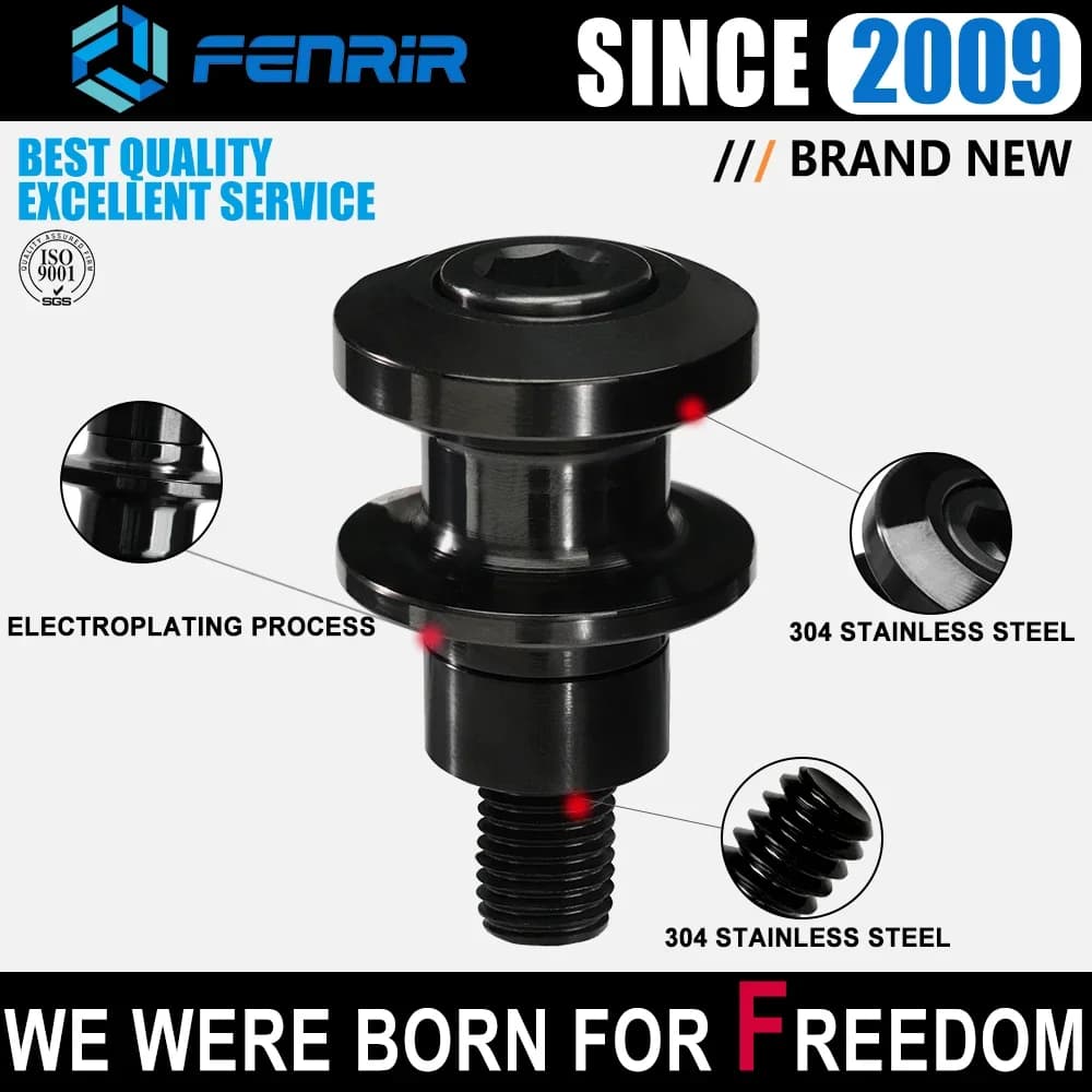 Motorcycle Swing Arm Spool Paddock Stand Bobbins for Benelli Leoncino250 Leoncino500 Leoncino800 Leoncino800/500TRAIL Tornado552