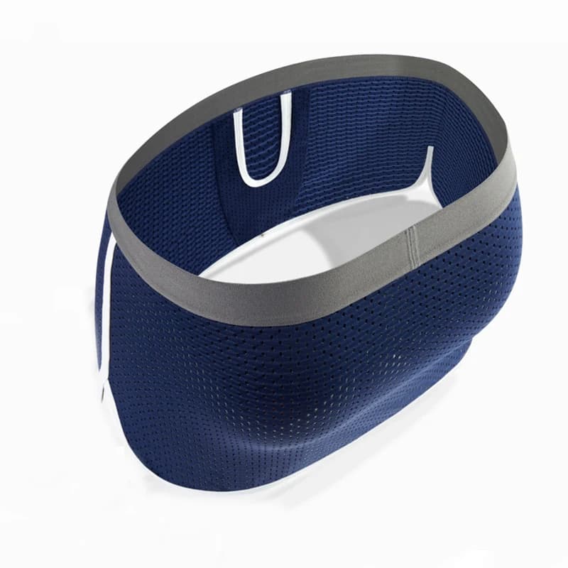 Men Sexy Ice Silk Arrow Pants Underwear Dress Open Crotch Breathable Panties Button Adjust Scrotum Separation Underpants Homme