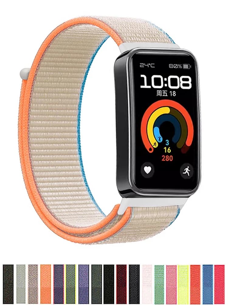 For Huawei band 9/8/7 Strap accessories smart watch replacement belt Nylon sport wrist watchband bracelet correa Huawei band 9