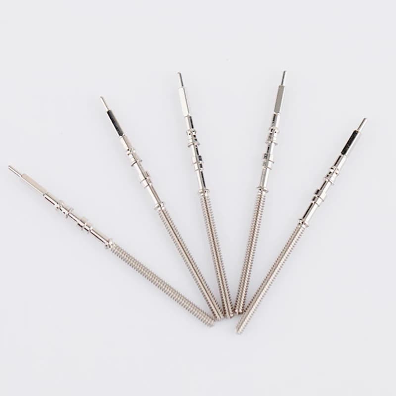 Watch Movement Stem 5Pcs Kit NH35 NH36 NH38 NH39 Automatic Mechanical Men's Stainless Steel Watch Stem Spare Parts