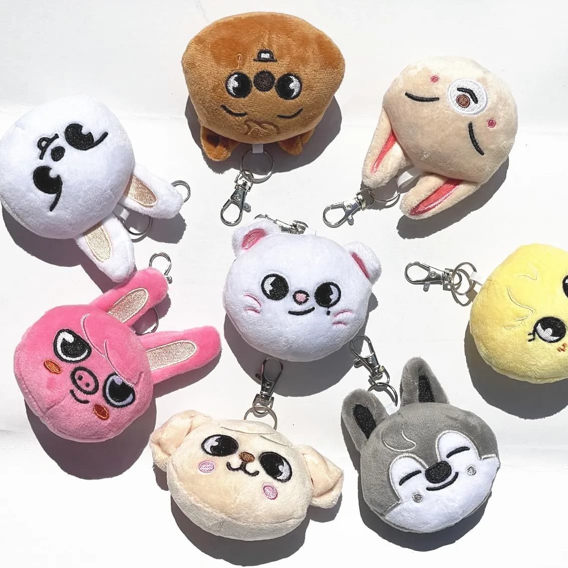New Stray Kid SKZOO Plush Stray Children's Pendant Doll Plush Toy Doll Keychain Couple Gift Christmas Birthday Gift