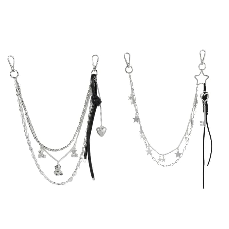 Harajuku Wallet Chain Pocket Chain Belt Chain for Dancers Punk Chain Unisex