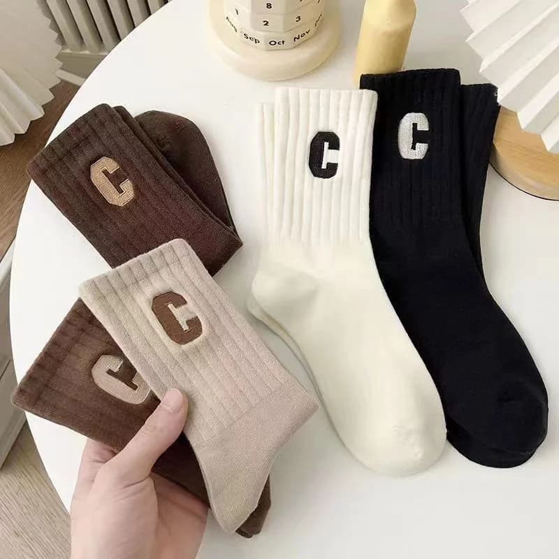 5 Pairs Woman Socks Cotton Short Good Quality Business Soft Loose Harajuku Diabetic Fluffy Thermal Socks Fashions EU 36-40