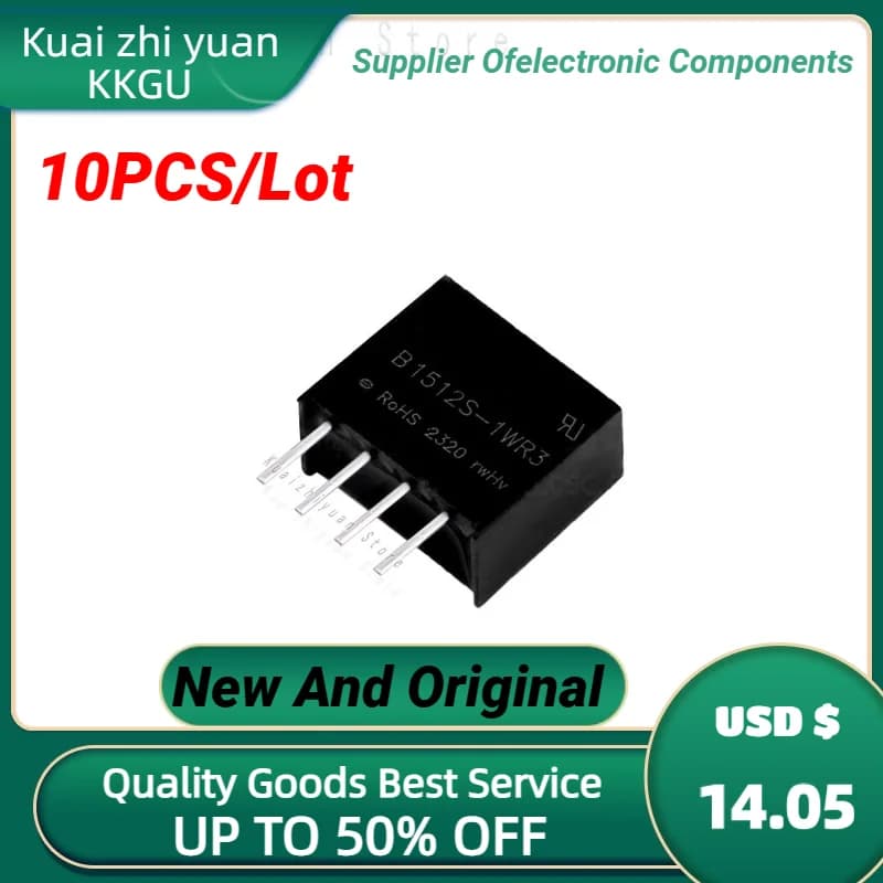 10PCS/Lot New And Original B1503S-2WR3 B1505S-2WR3 B1509S-2WR3 B1512S-2WR3 B1515S-2WR3 B1524S-2WR3 2W Isolated Power Module