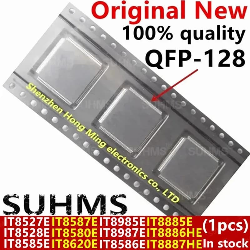 1pcs IT8527E IT8528E IT8585E IT8587E IT8580E IT8620E IT8985E IT8987E IT8586E IT8885E IT8886HE IT8887HE IT8892E IT8893E QFP-128