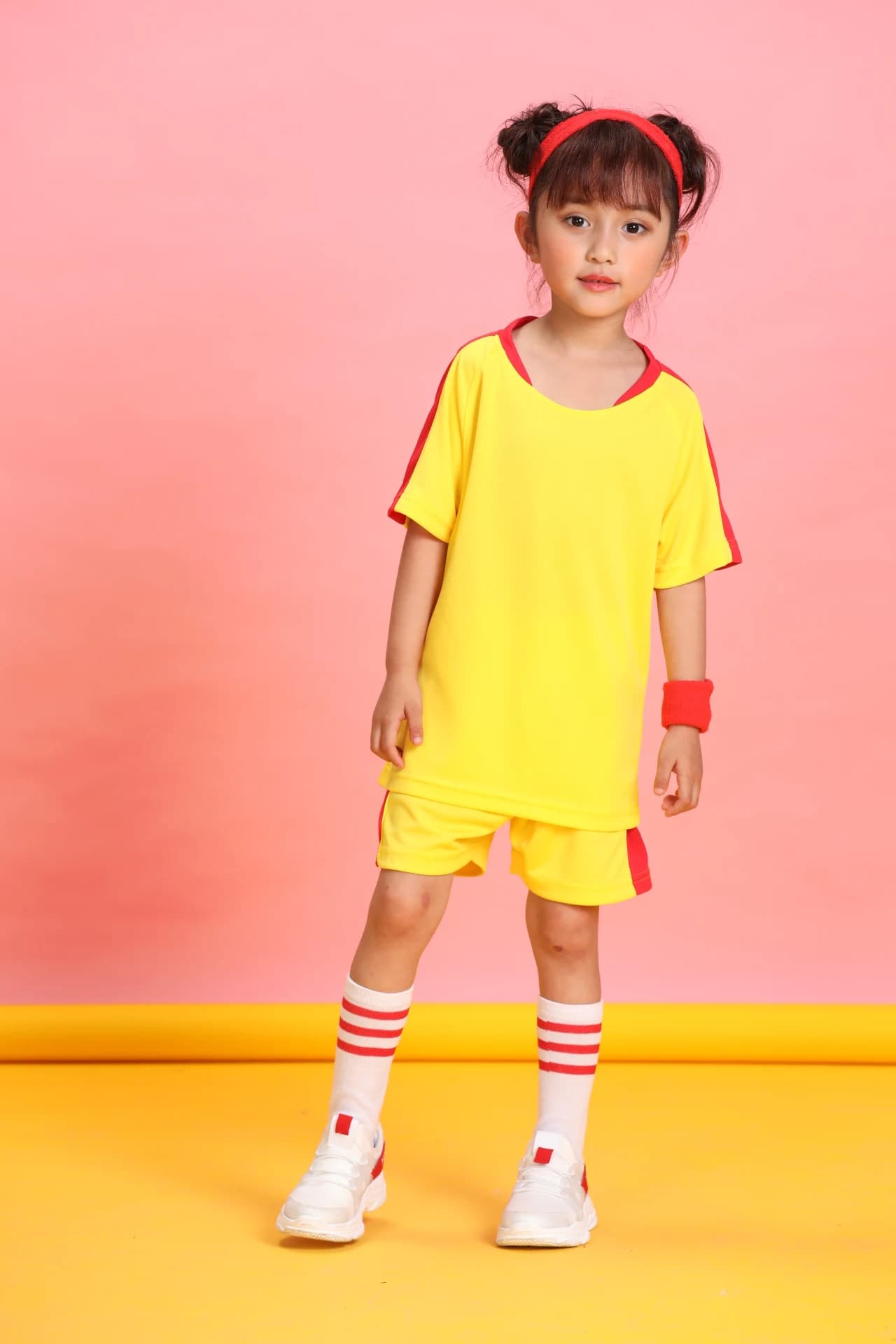 Summer Manufacturer Ball Active Wear Boy Girl Soccer Running Basketball Training Sport Suits Custom Kids Exercise Kits Gym Set