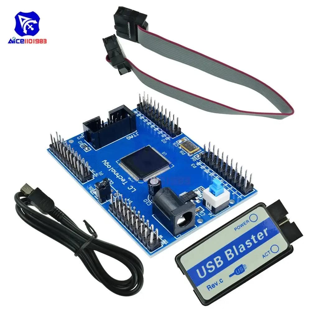 diymore Max II EPM240 CPLD Development Board Learning Board USB Blaster Mini USB Cable 10-Pin JTAG Connection Cable