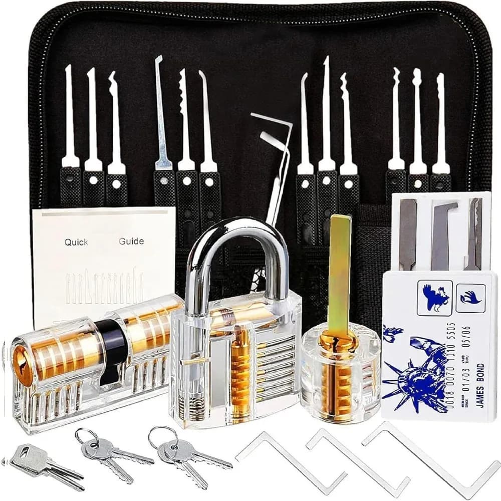 18/32/33-Piece Key Sets: Compact & Complete Key Solutions for Home, Car & Office unlock unlocking tools Simple lock unlock