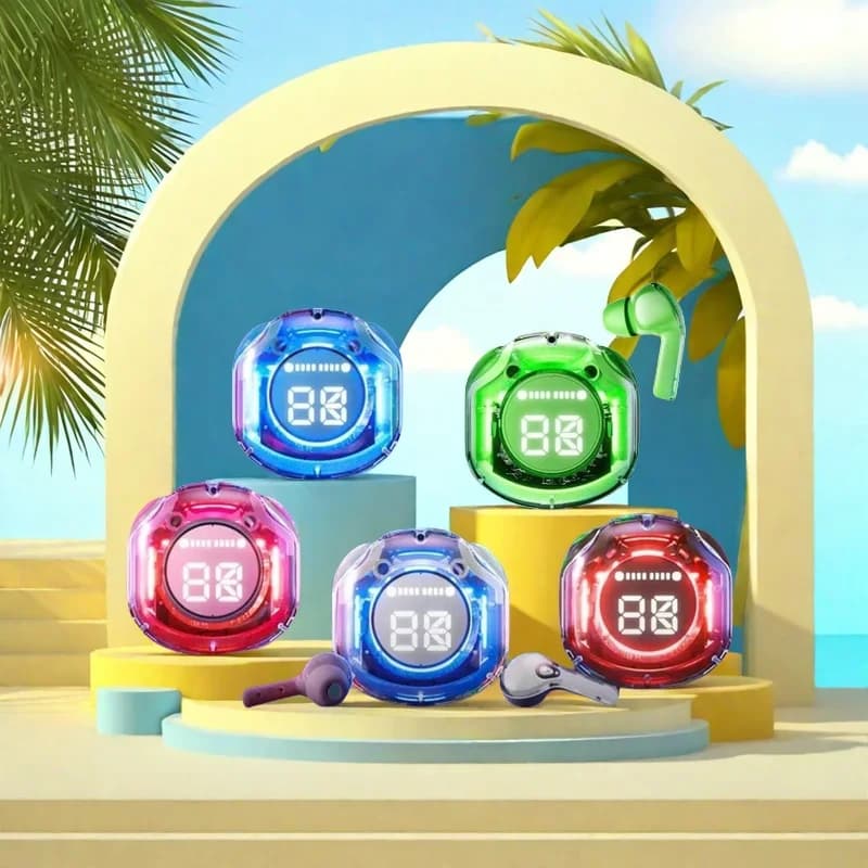 NEW T8 TWS Wireless Earphone Bluetooth 5.3 Headphones Sport Gaming Headsets Noise Reduction Earbuds Bass Touch Control for phone