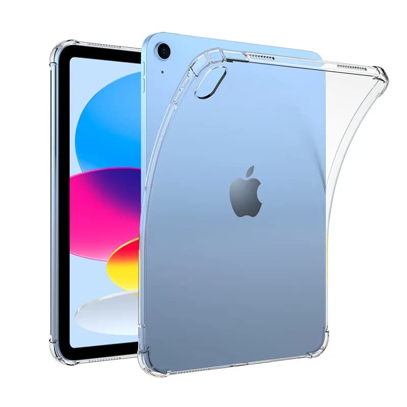 Transparent TPU Case For iPad 11 10.9inch 2022 2025 10th 11th Generation A2696 A2757 A3354 A3356 A3355 A16 11"Silicon Soft Cover