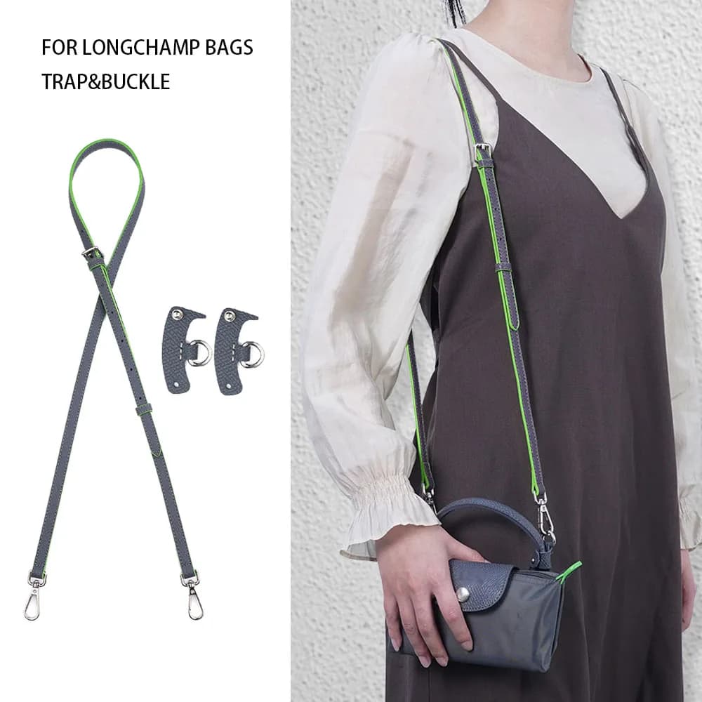 3Pcs/set Bag Strap For Longchamp Mini Bag Belt Adjustable Strap Bag Inner Liner Without Punching Modified Shoulder Strap