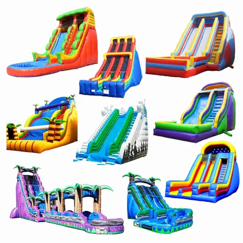 Jumpers Bouncers Slides for Sale Children Party Rental House Inflatable Slide Jump Castle
