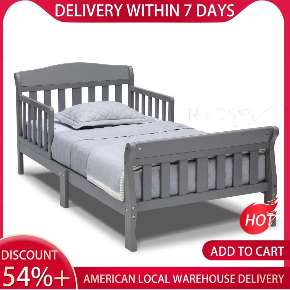 Toddler Bed, Greenguard Gold Certified,JPMA certified to meet or exceed all safety standards set by ASTM,ASTM safety standards