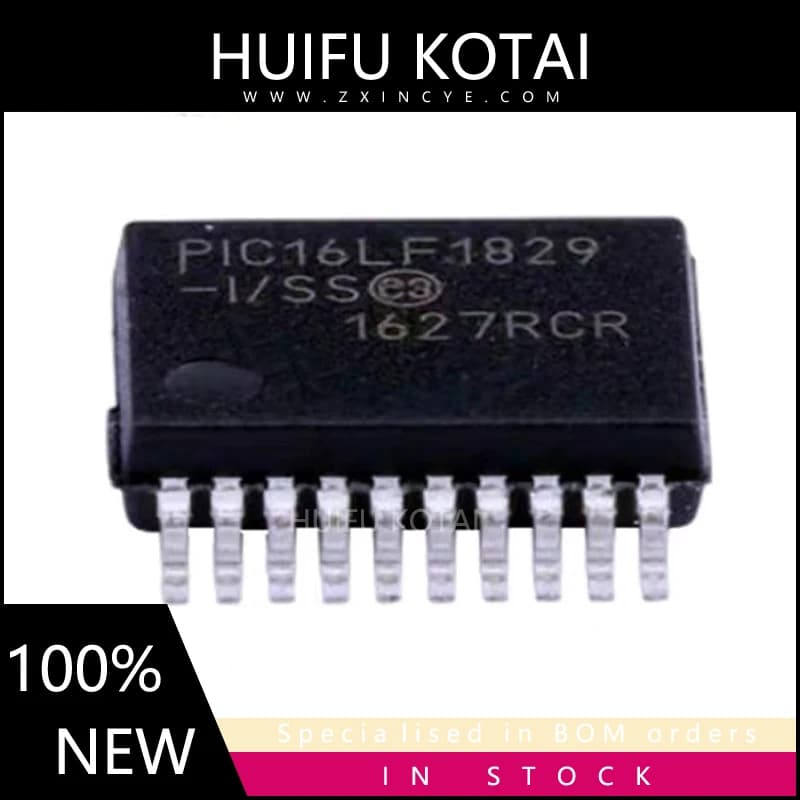 1PCS PIC16F1829-I/SS PIC16F1829-I SSOP-20 New Spot Inventory