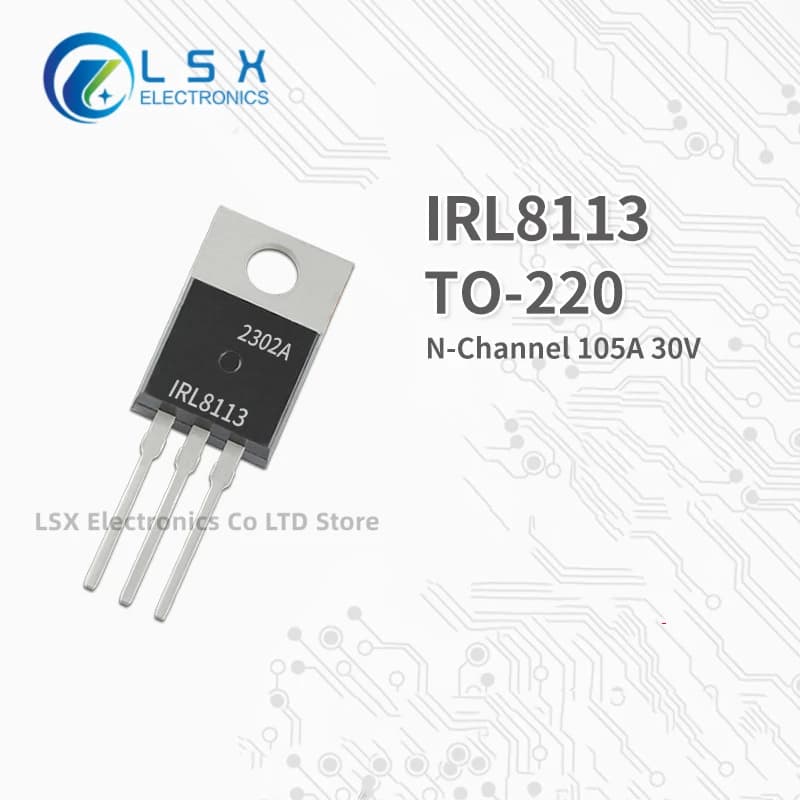 10PCS NEW Original Factory Direct Sales IRL8113 TO-220 N Channel MOS Field effect transistor 105A 30V