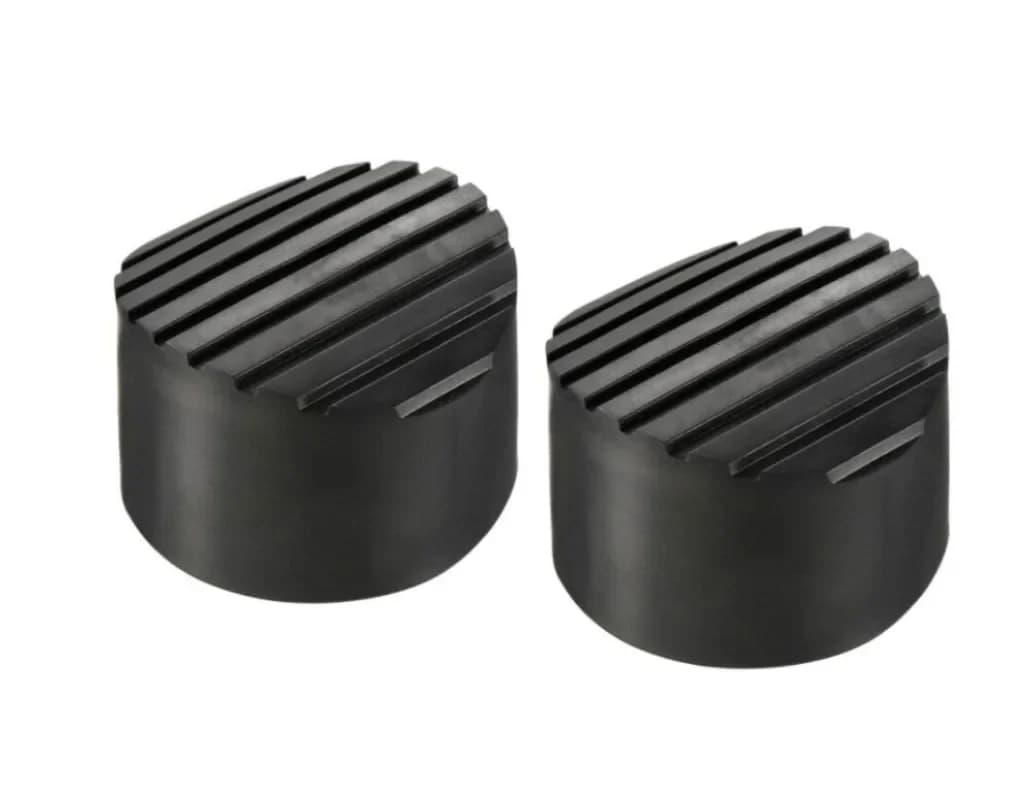 Escada telescópica de borracha do Não-deslizamento, esteira dos pés, tampa da almofada, almofada, ID76 mm, 2 PCes