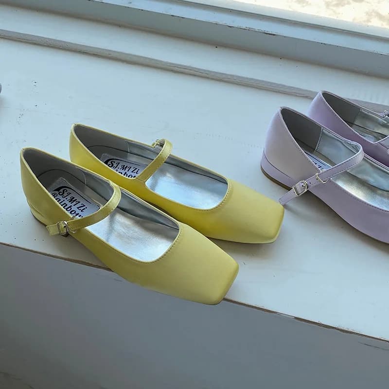 Shallow Mouth Shoes Woman 2024 Casual Female Sneakers Round Toe Flats New Retro Summer Dress Canvas Spring Lace-Up Leisure Slip-