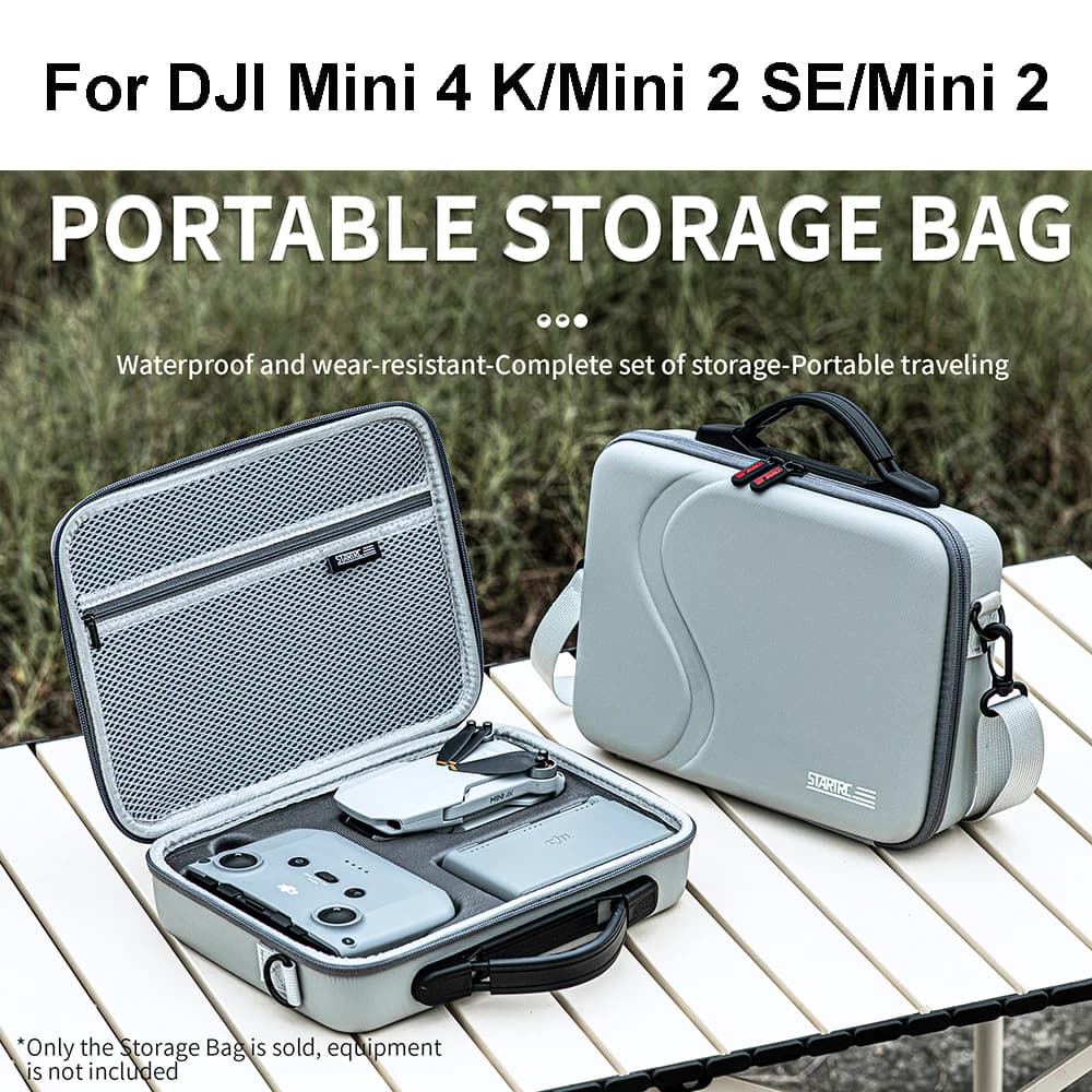 For DJI Mini 4 K/Mini 2 SE/Mini 2 Shoulder Tote Crossbody Bag For DJI Mini 2 All-in-One Bag Accessory Box