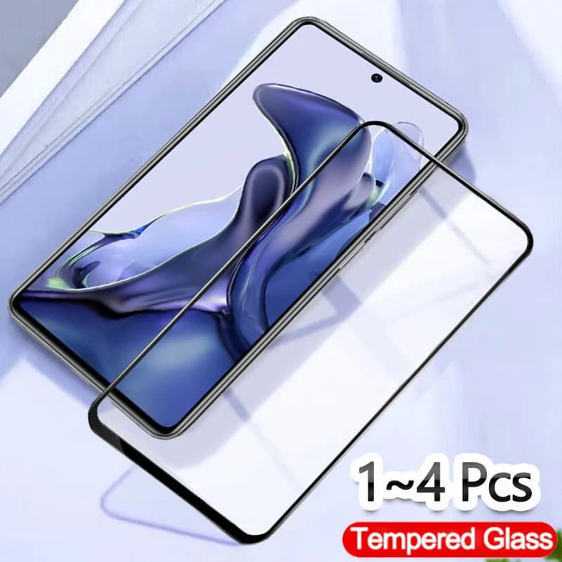 1~4 Pcs Glass, Protective Glass for Mi-11T Xiaomi 11 T Pro Screen Protector Mi11T Xiaomi 11T Tempered Glass Film Mi 11T Pro