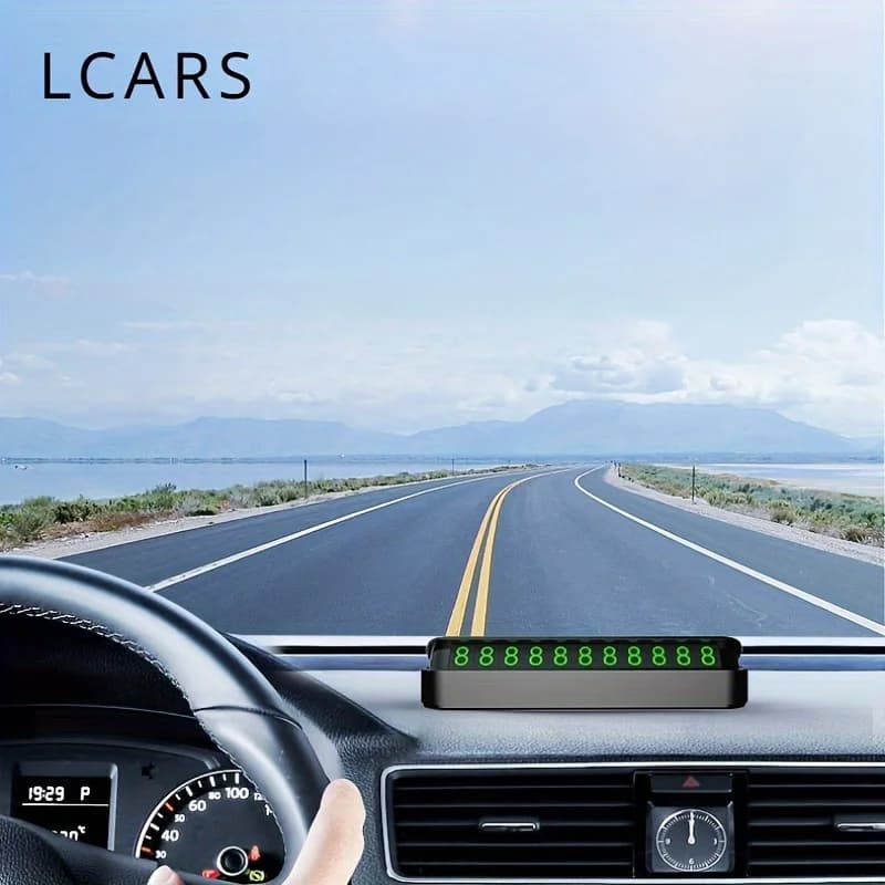 Mobile Phone Sign, Temporary Parking Sign, Interior Mobile Phone Number Retention Device, Creative Decoration