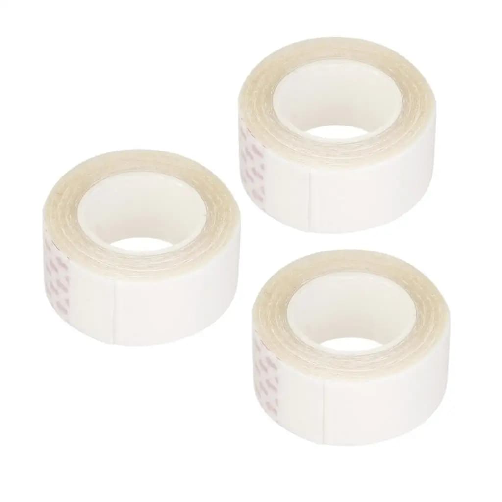 3 Pack Wig Tape Roll Waterproof Toupee Tapes White 3 Yards