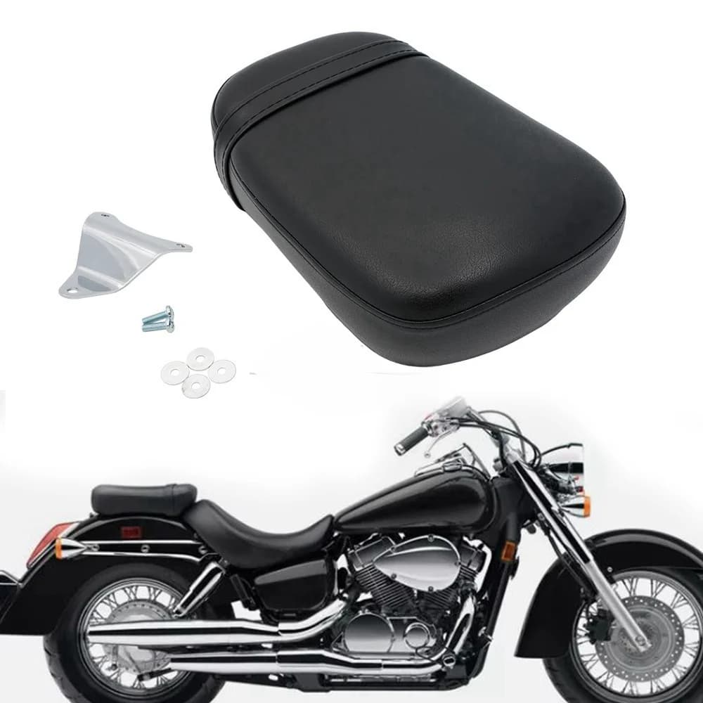 Motorcycle Rear Passenger Seat Saddle Pillion For Honda Shadow VT750C VT750CS 2004-2023 2010 11 12 13 14 15 16 17 18 19 20 21 22