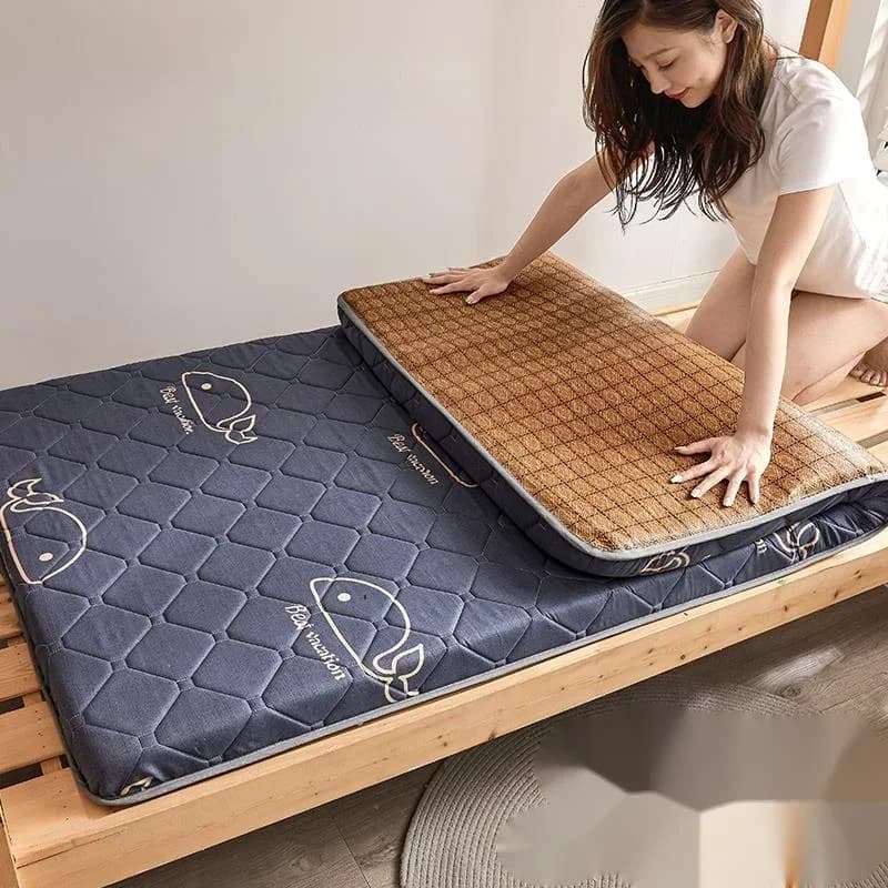 Cute Pillow Skin Friendly Fabric Latex Mattress Moisture Absorption Sponge Mat for Dormitory Comfortable Bedding Soft Bed Best