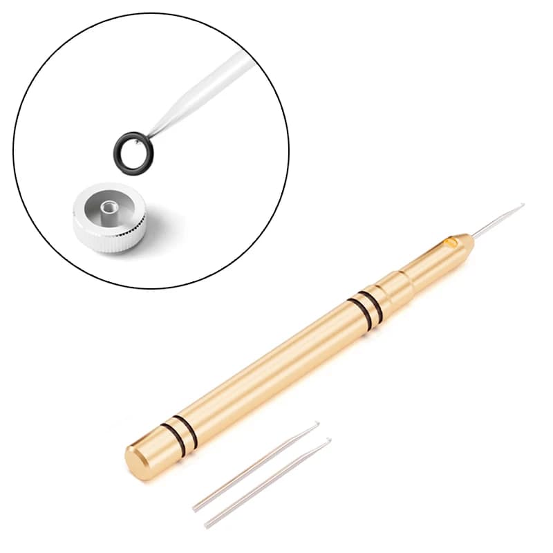 Repair Tool for Removing The Waterproof Ring on The Crown of The Watch, Replaceable Hook, Watch Maintenance Tool for Watchmakers