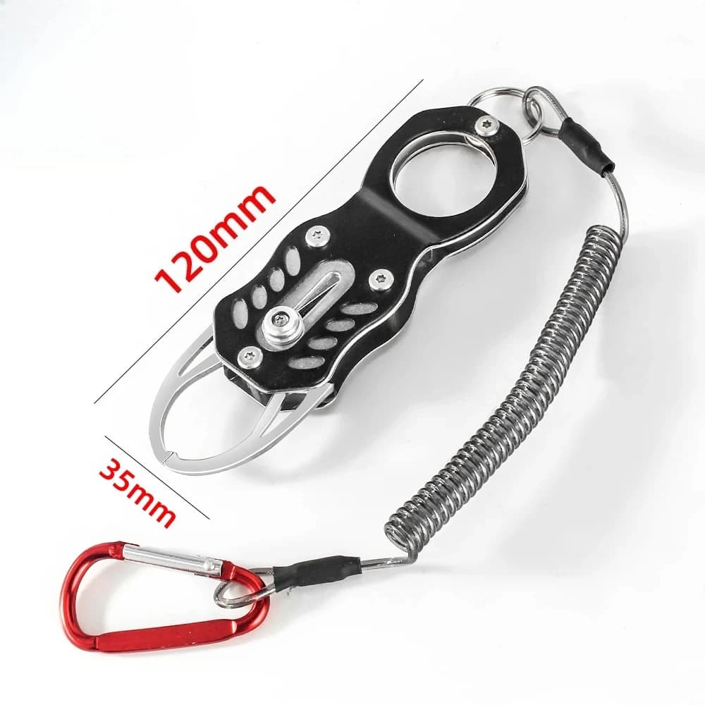 Rust Proof 304Stainless Steel Fish Grip Portable Lock Fishing Tackle Lip Clip Tool FishController Portable Professional