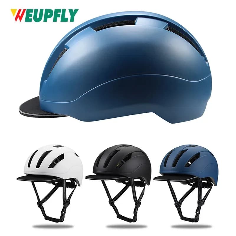 1PCS Adult Bike Helmets for Men Women - Adjustable Baseball Cap Style Cycling Helmet for Urban Commuter Road Biking Scooter