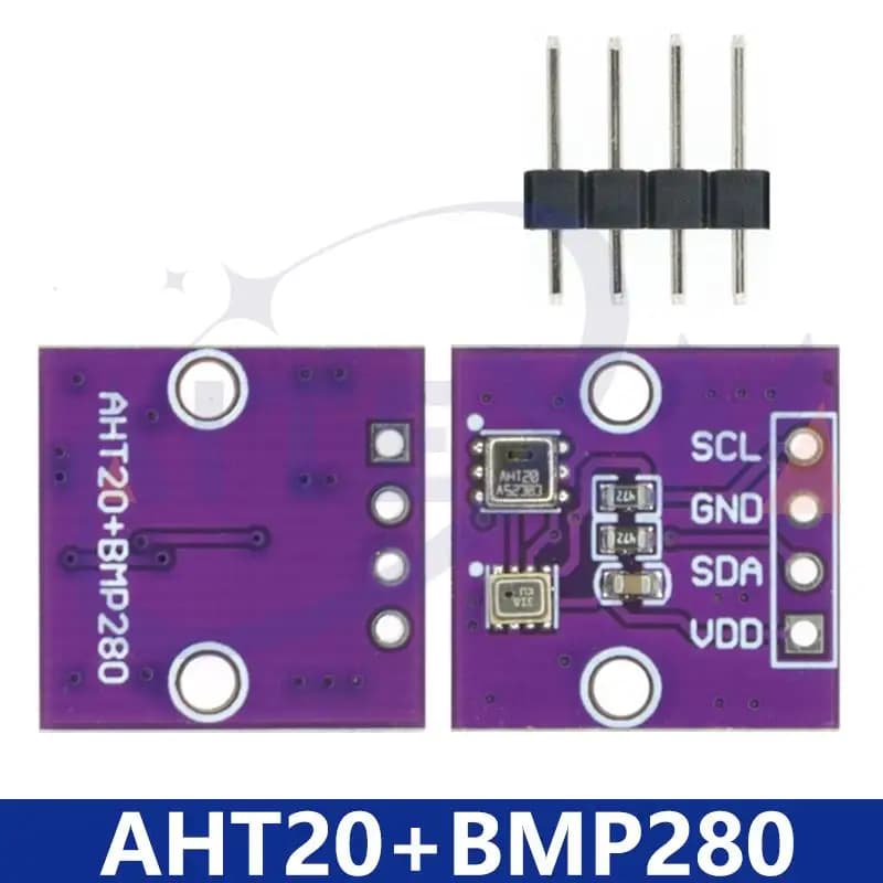 AHT20+BMP280 Temperature Humidity Air Pressure Module High-precision Digital Temperature Humidity and Air Pressure Sensor