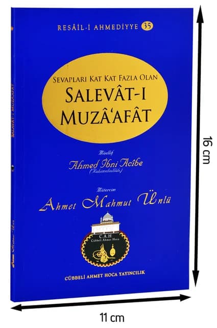 Cübbeli Ahmed Swami Salevatıı Muza afat Kitabı-1162