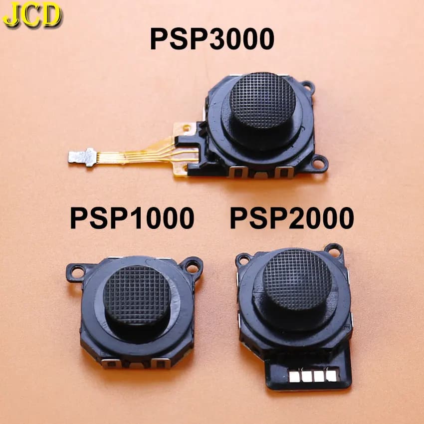 JCD 1pcs 3D Analog Joystick Thumb Stick Replacement For Sony PSP 1000 2000 3000 Console Controller