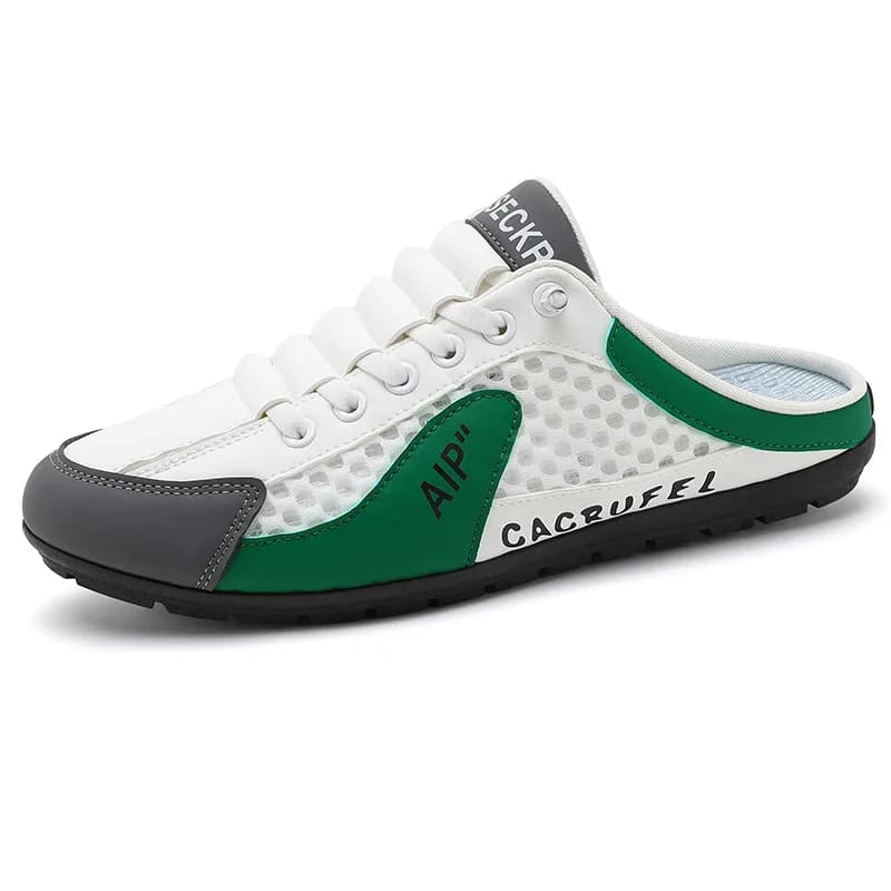 Men's Fashion Soft-soled Half Slippers Summer Men Trendy Bottom Casual Shoes Soft Sole Support Shoes Sneakers Zapatos De Hombre