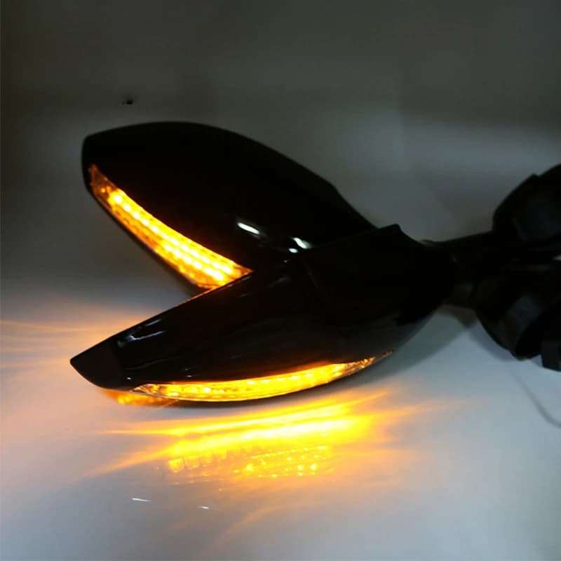 VTR1000F 1995-2005 Motorcycle Rearview Mirror with turning light For HONDA VTR 1000F 1995 1996 1997 1998 1999 2000 2001 - 2005