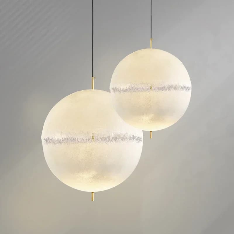 Italian Postkrisi Designer Moon Pendant Chandeliers High-end Atmosphere Lamp Living Room Bedroom House Deceration LED Lighting