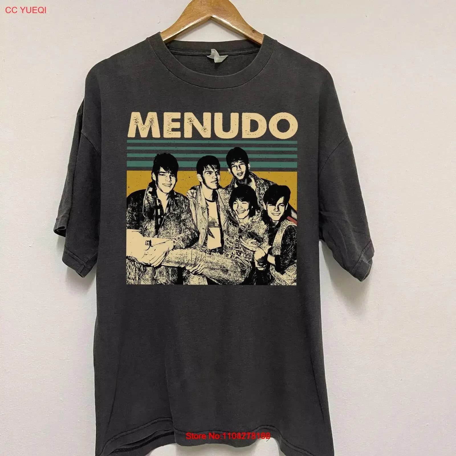 Menudo band Vintage T Shirt Music Retro for Men and Women long or short sleeves