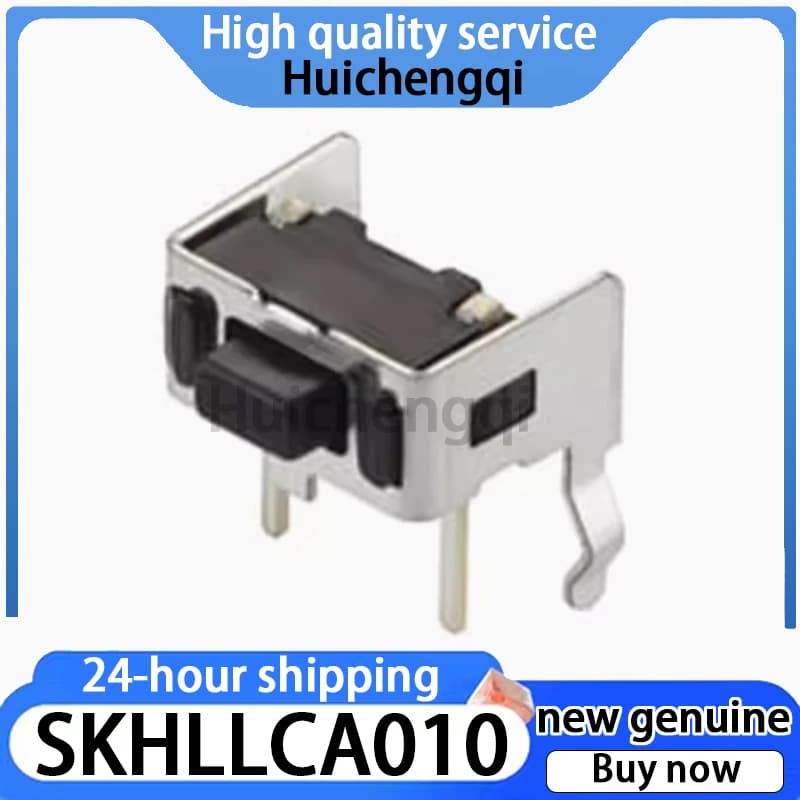 10PCS Original Genuine SKHLLCA010 7.3 * 4.3 * 3.72mm Horizontal Plug-in Touch Switch