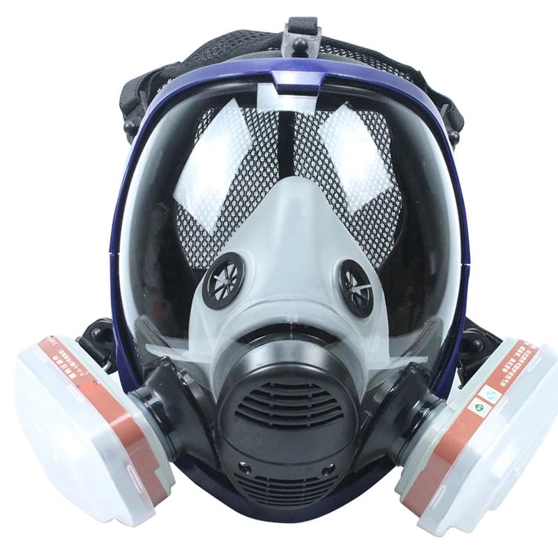 Chemical Mask 6800 Dustproof Respirator,Paint Pesticide Spray,Silicone Full Face Filters,Laboratory Welding Accessories