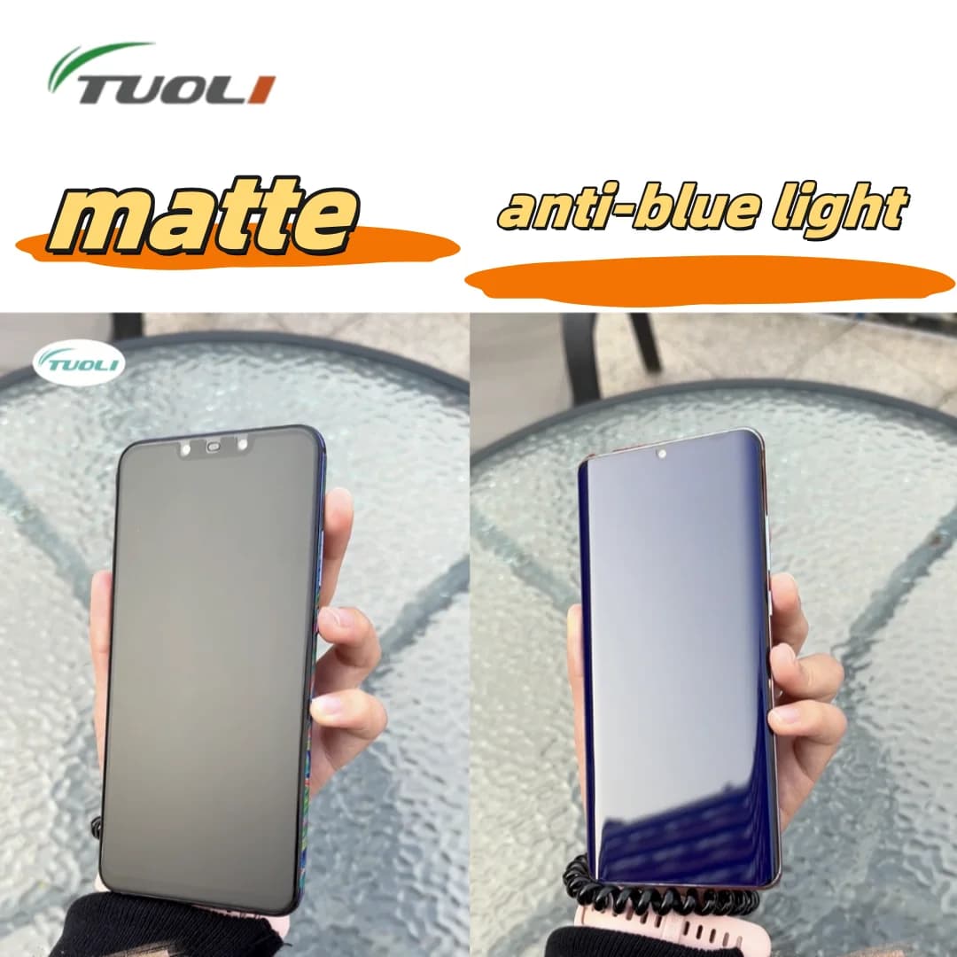 TuoLi 180*120mm Pelicula Hidrogel Cutting Machine Mobile Phone Screen Protector Anti-scratch TL-058M Matte Hydrogel Film