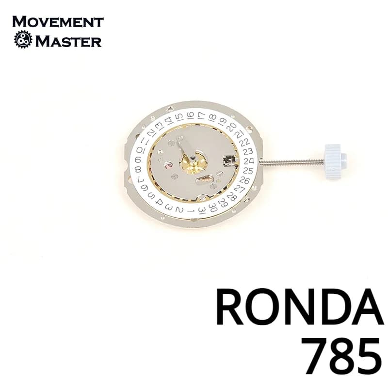 Swiss RONDA 785 Movement Date At 3/6 (with SR721 Battery Included) Brand New Original Quartz Movement Watch Movement Accessories