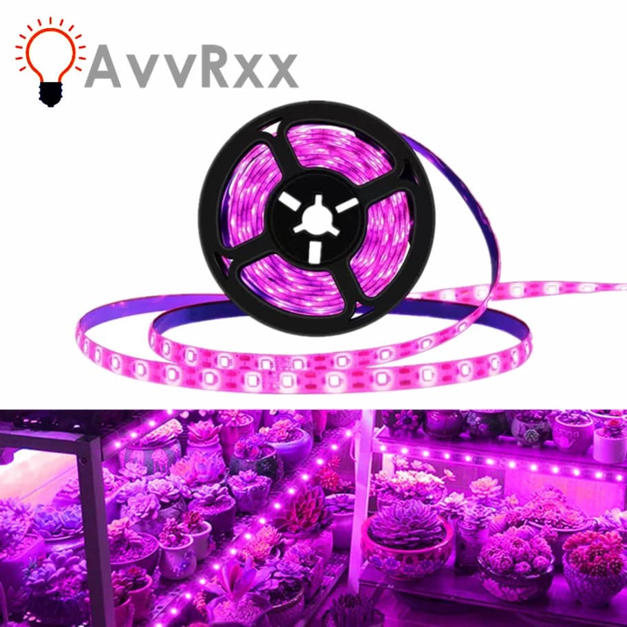 Plant Light Grow LED Strip 5V USB LED 1-5m Full Spectrum Waterproof LED Chip For Greenhouse Flower Seedling Grow Tent Hydroponic
