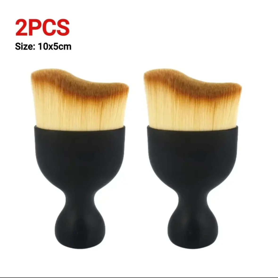 2pcsCar Interior Detail Brush Cleaning Maintenance Car Air Conditioner Air Vent Dust Soft Bristle Brush Car Cleaning Care Brush