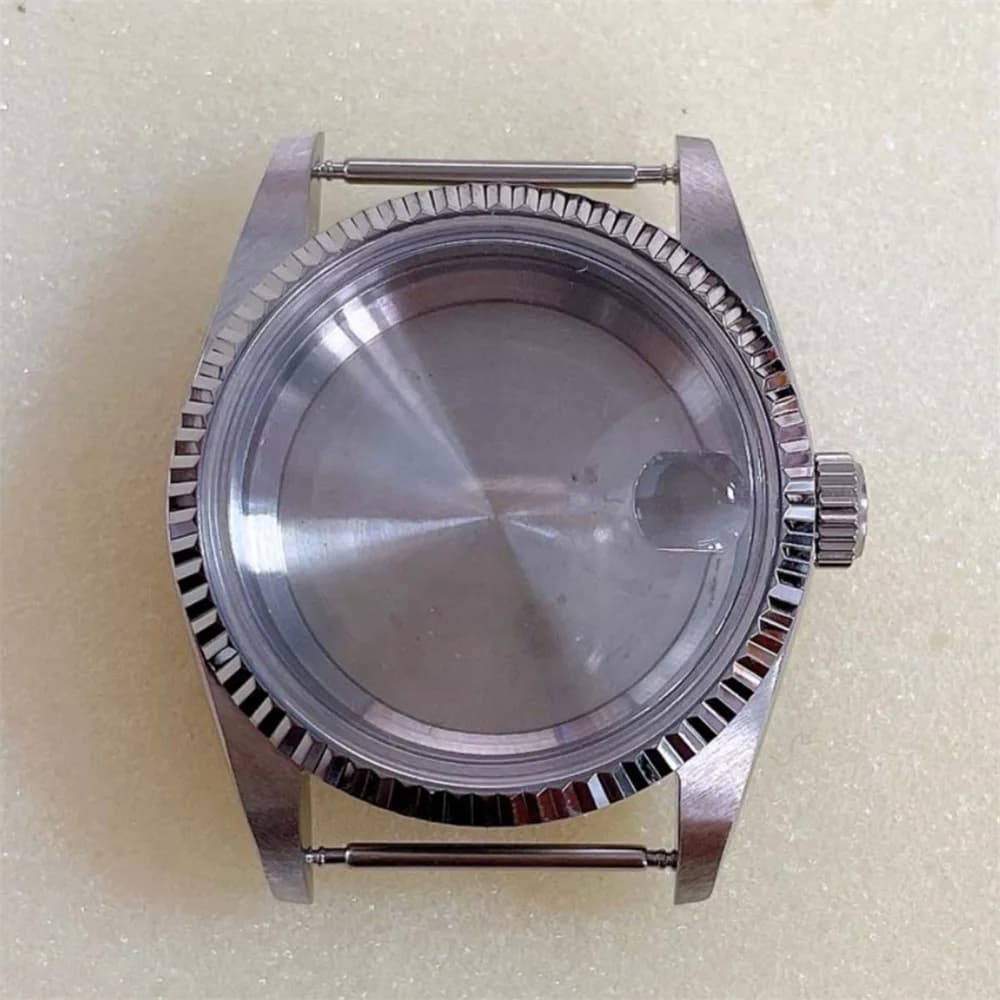 36MM Watch Case for NH35/NH36/4R Movement Acrylic Glass Stainless Steel Shell Replacement Watch Case Accessories