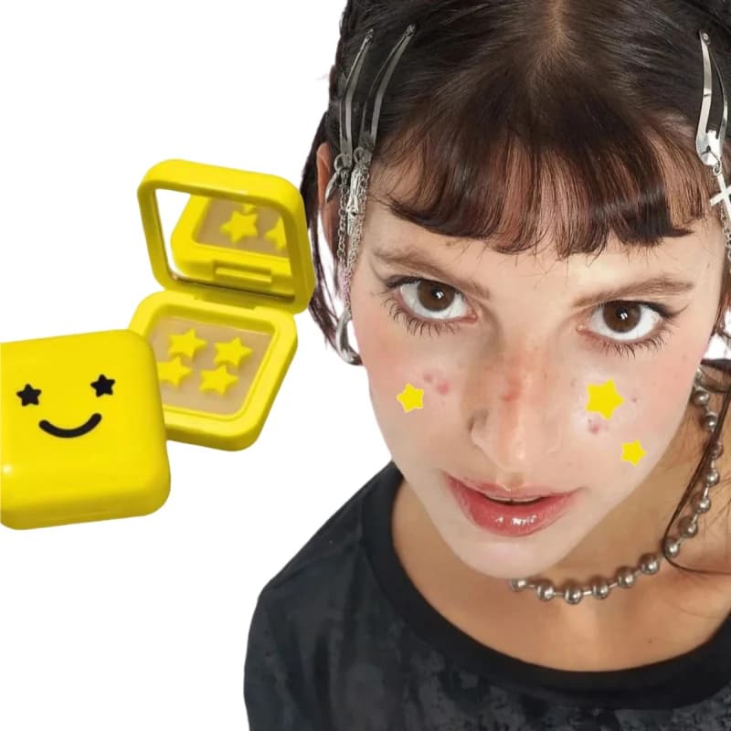 32/152 Patch Yellow Star Pimple Patches Hydrocolloid Acne Patch Pimple Removal Patches Makeup Mirror Star Pimple Patch Stickers