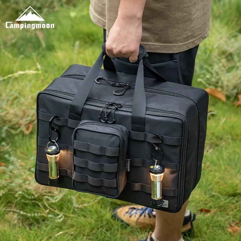CAMPINGMOON BK-46 Large Capacity Storage Bag Camping IGT Module Collection Storage Bag Outdoor Tactical Packaging Kit
