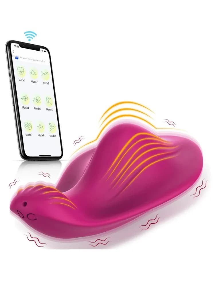 Mini Clitoris Vibrator Female Wearable Panties Vibrator Clit Stimulator APP Control Aldult Sex Toy for Women Couples Masturbator