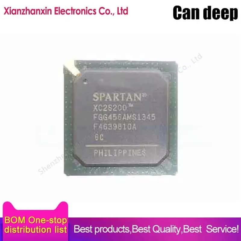 1PCS/LOT XC2S200-FGG456 XC2S200-FG456 XC2S200 BGA456 Embedded FPGA programmable